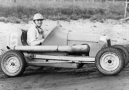 Motor City Speedway - Eddie Ostwick Midget Champ 1939 From Steve Wolski